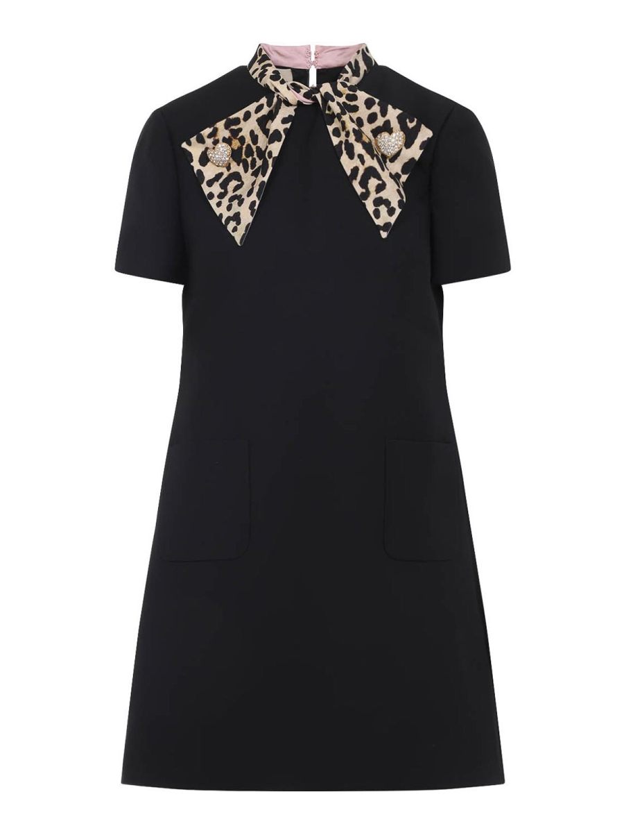 Valentino Robe Courte - Imprimé Animal