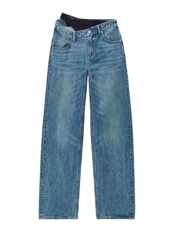 Alexander Wang Jean Droit - Bleu