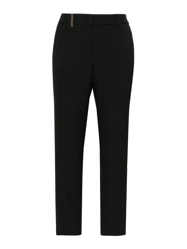 Peserico Pantalons Décontractés - Gris