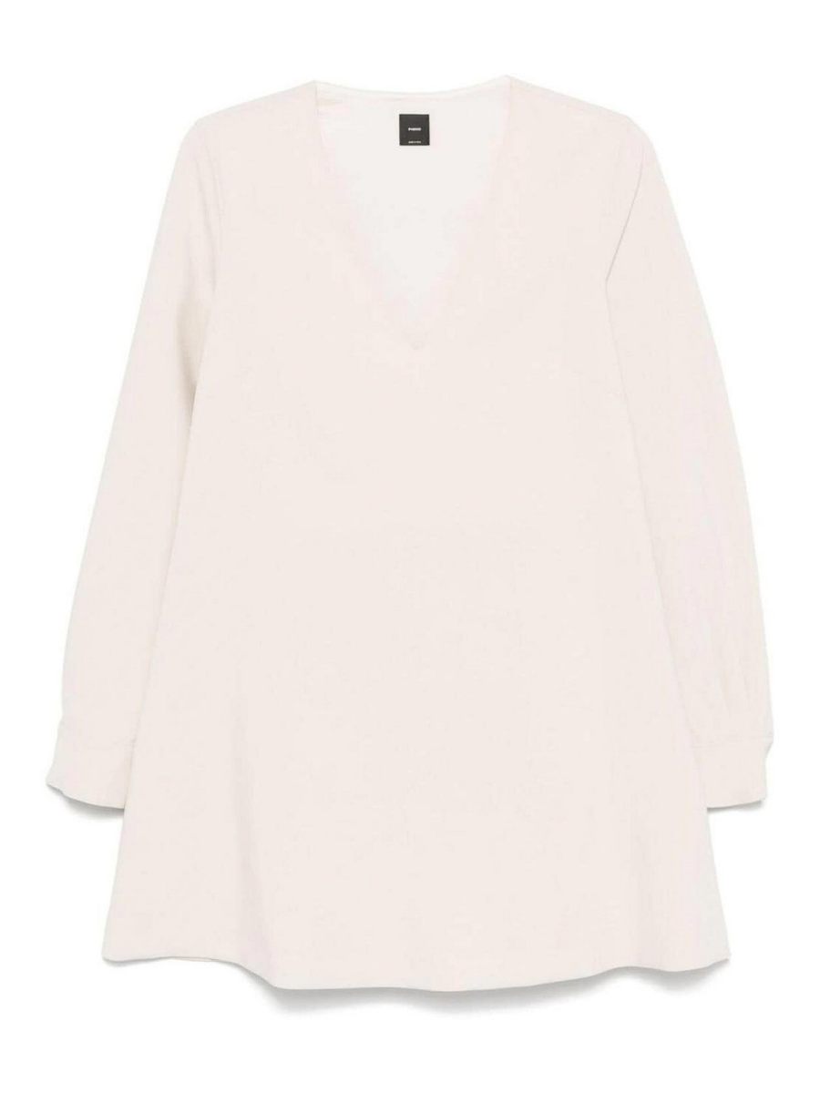 Pinko Robe Au Genou - Beige