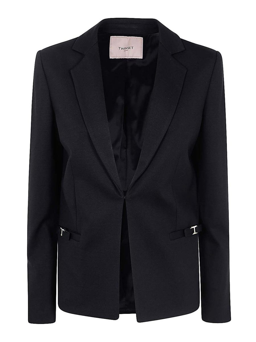 Twinset Veste Casual - Noir