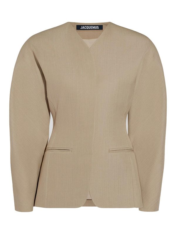 Jacquemus Veste Casual - Beige