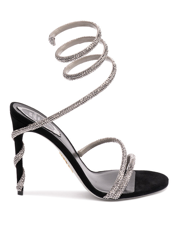 Rene Caovilla Sandales - Argent