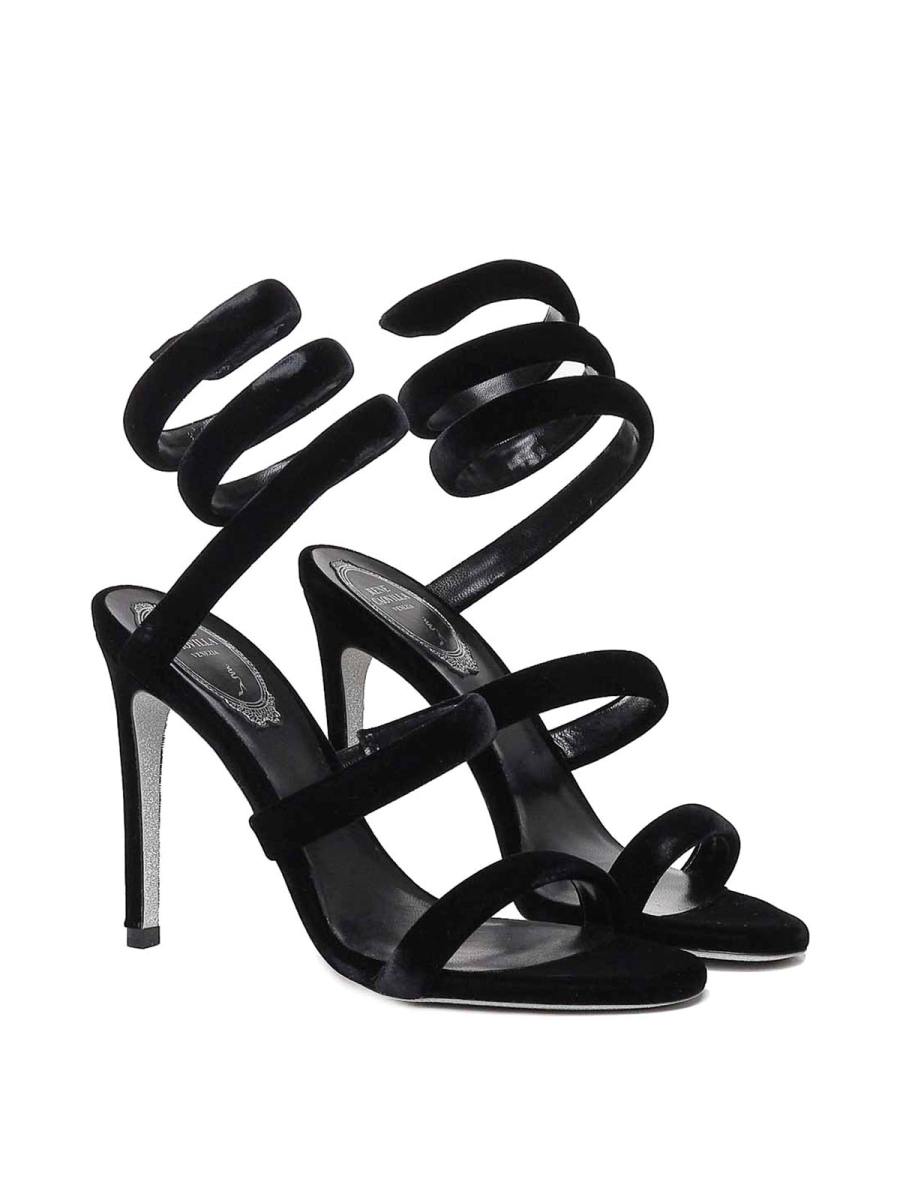 Rene Caovilla Sandales - Noir