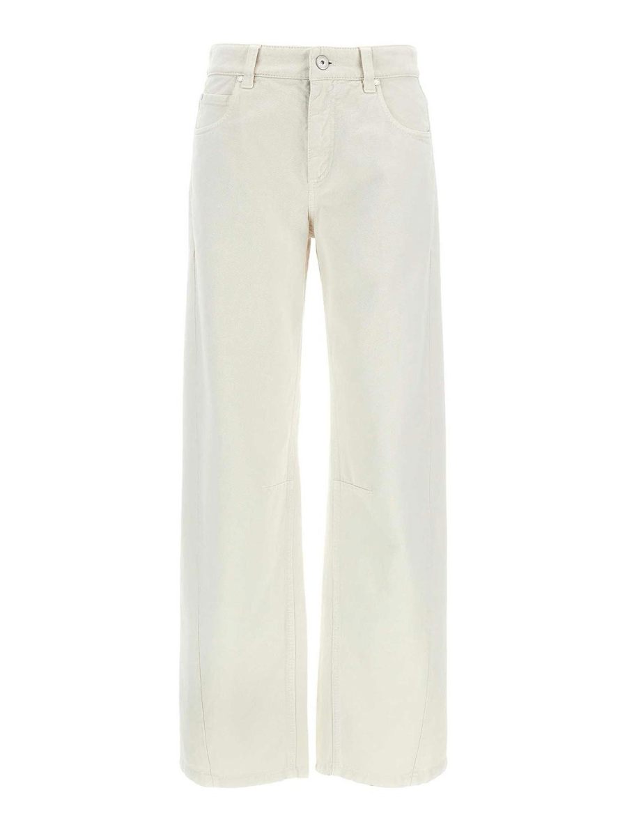 Brunello Cucinelli Jean Bootcut - Beige