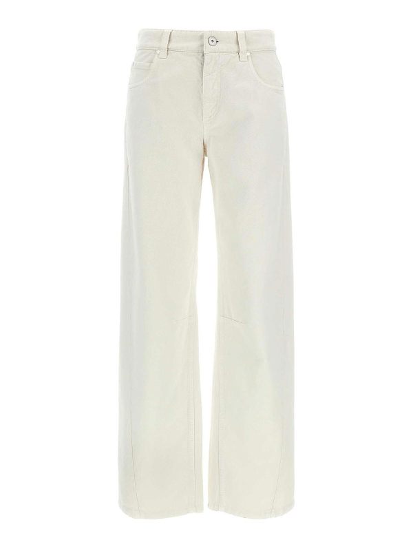 Brunello Cucinelli Jean Bootcut - Beige
