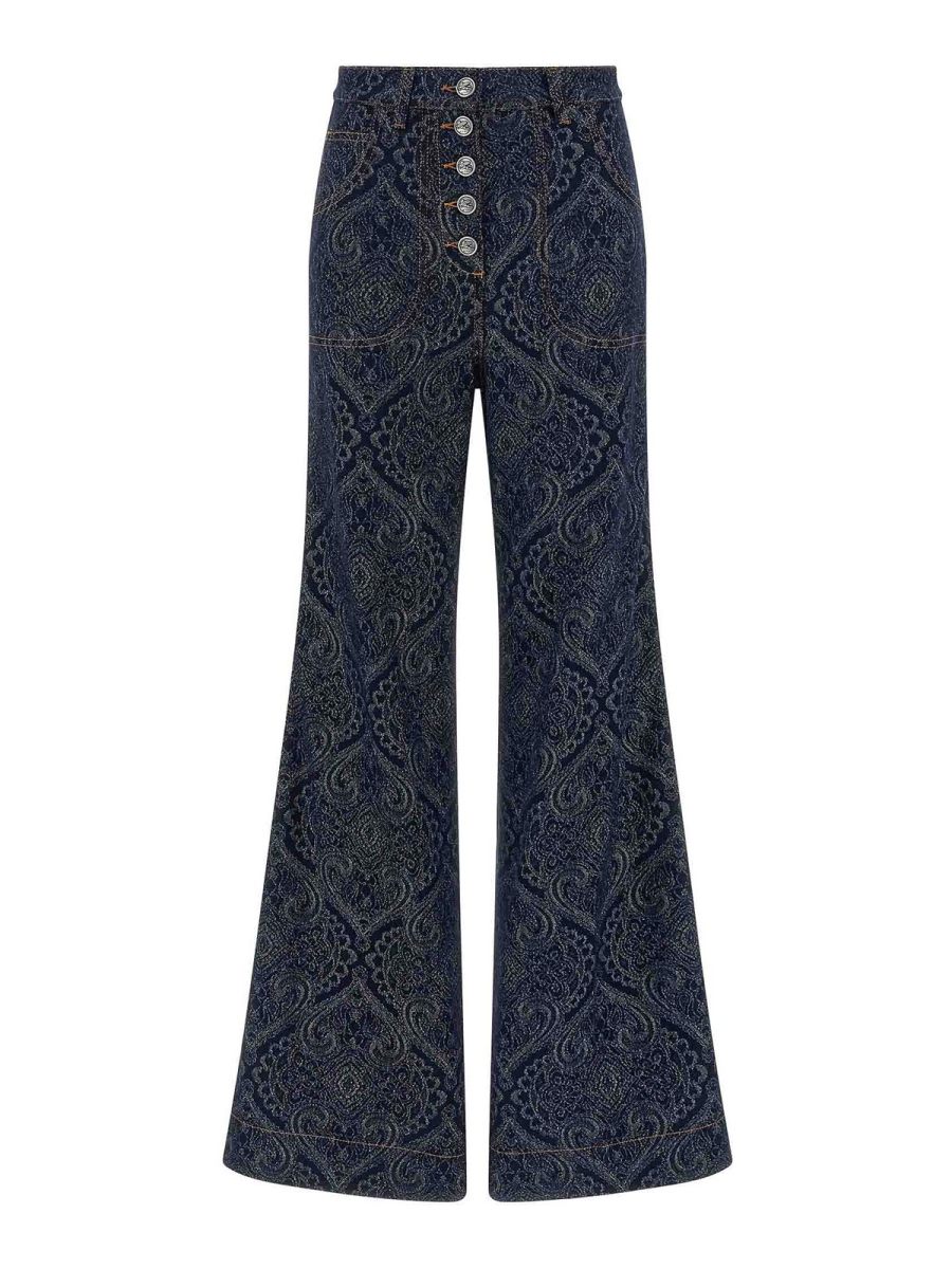 Etro Jean Bootcut - Bleu