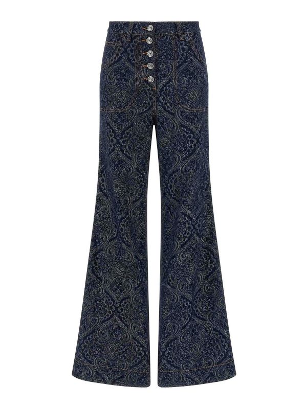 Etro Jean Bootcut - Bleu