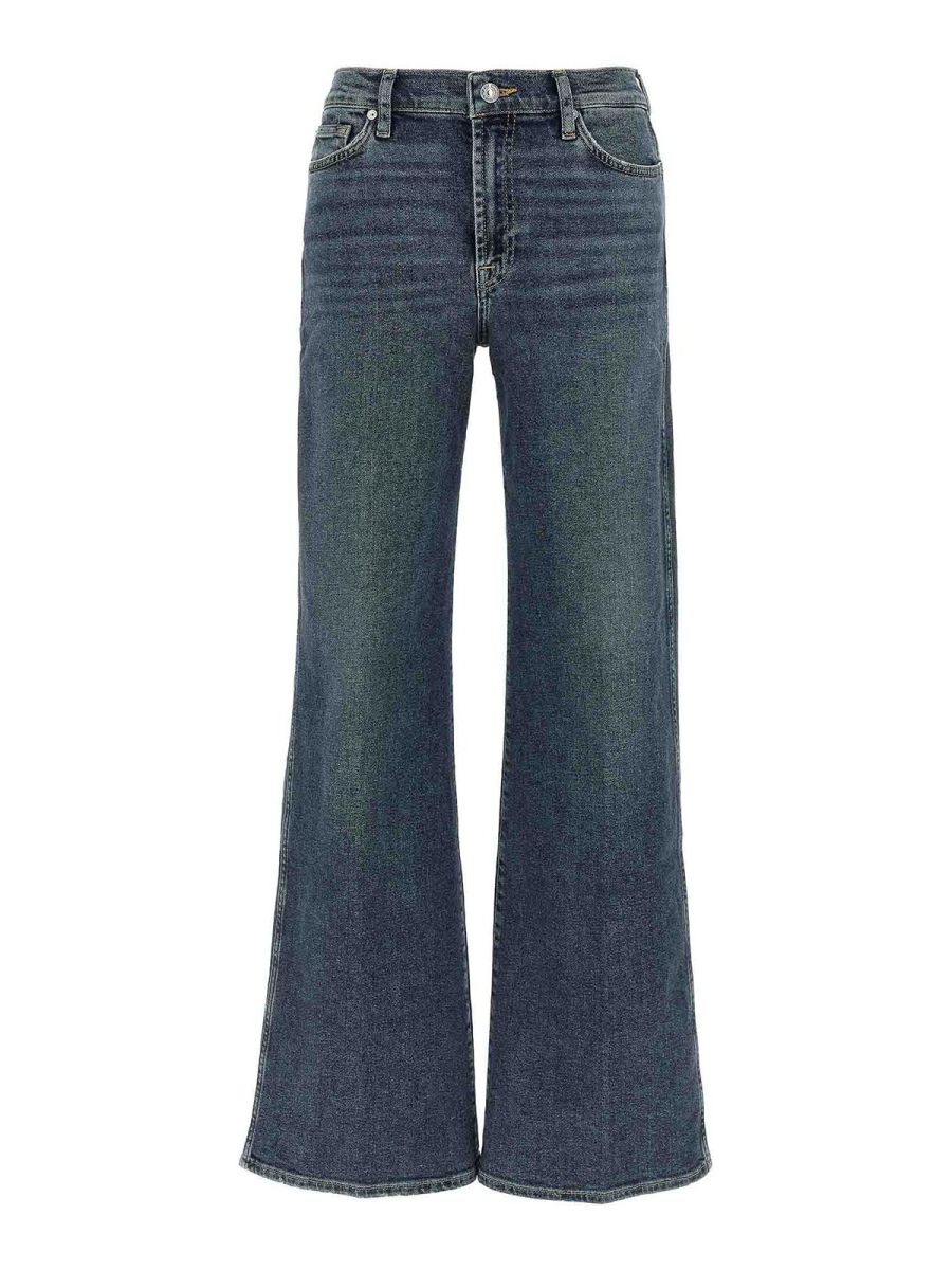 7 For All Mankind Jean Bootcut - Bleu