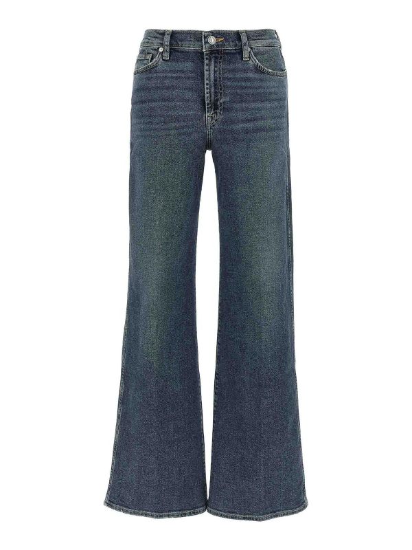 7 For All Mankind Jean Bootcut - Bleu