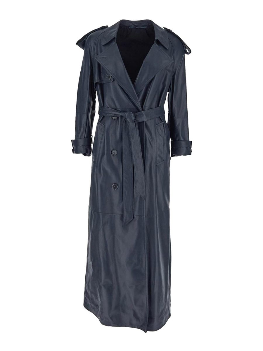 Salvatore Santoro Manteau Court - Noir