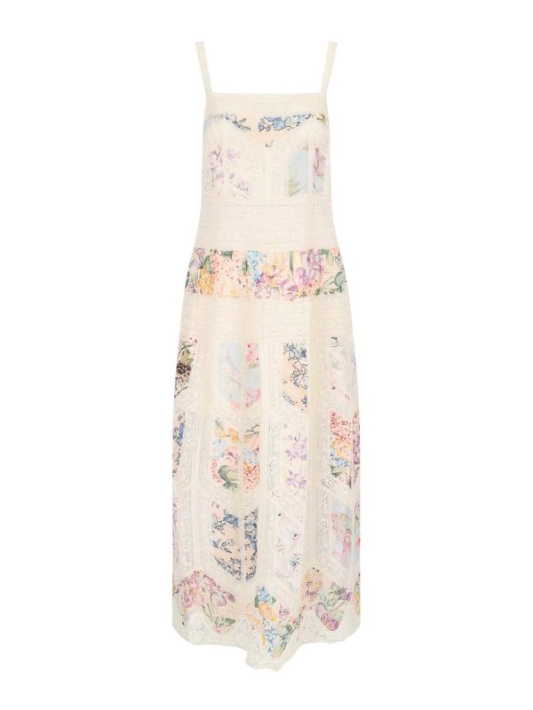 Zimmermann Maxi Robe - Blanc