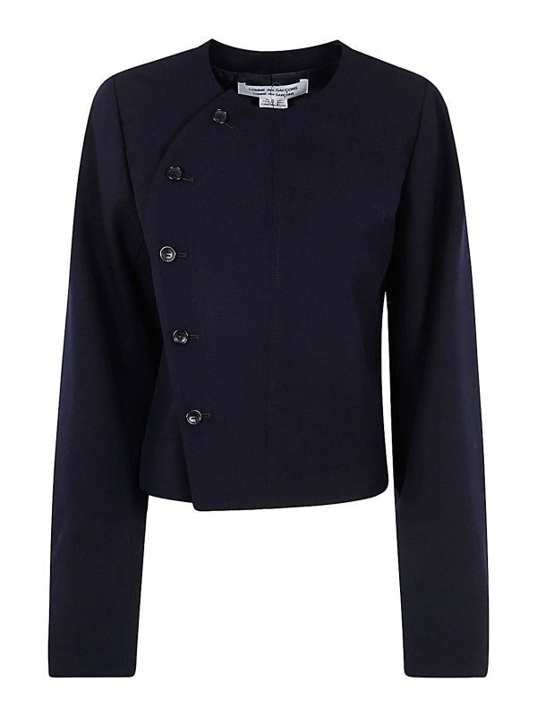 Comme Des Garcons Veste Casual - Bleu
