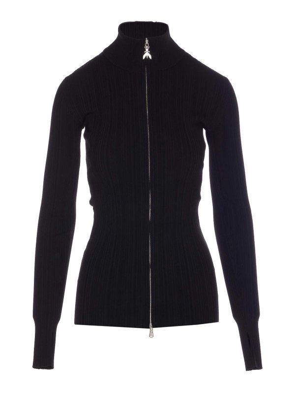 Patrizia Pepe Pull Col Roulé - Noir