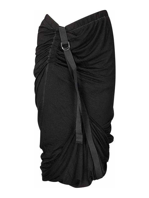 Helmut Lang Jupe Midi - Noir
