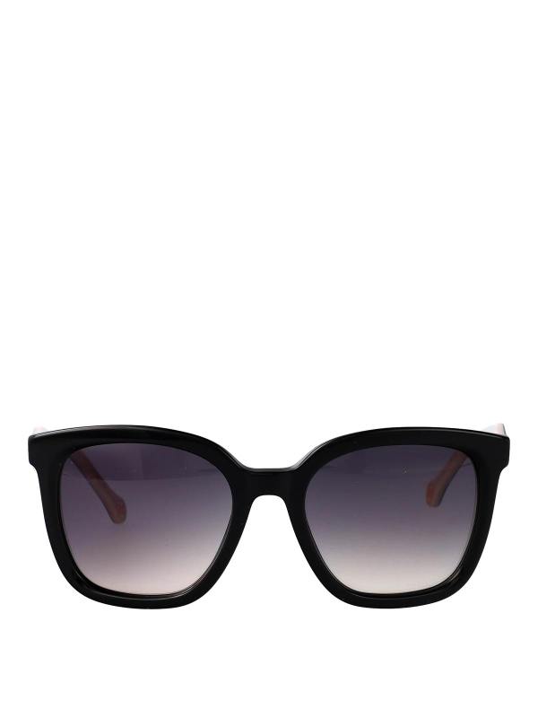 Carolina Herrera Lunettes De Soleil - Noir