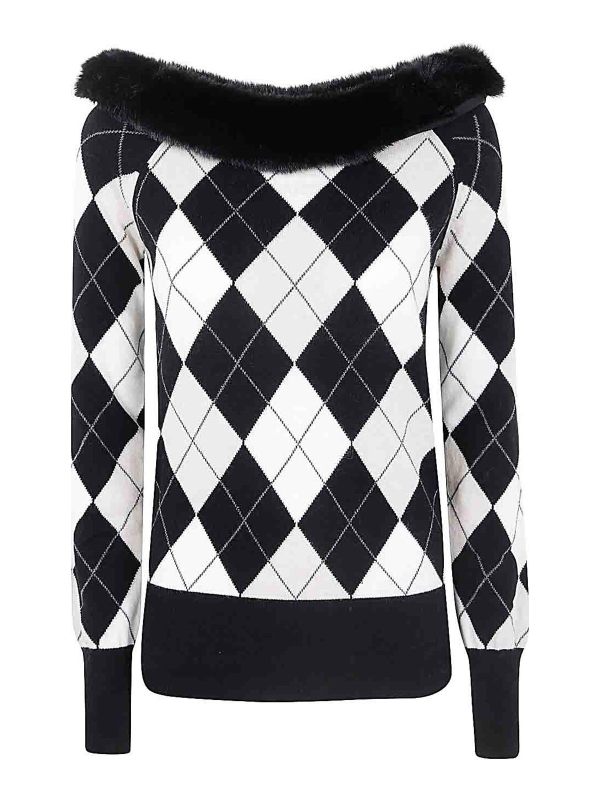 Blugirl Pull Col Bateau - Noir
