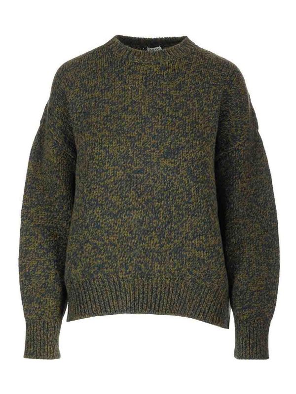 Loewe Pull Col Rond - Vert