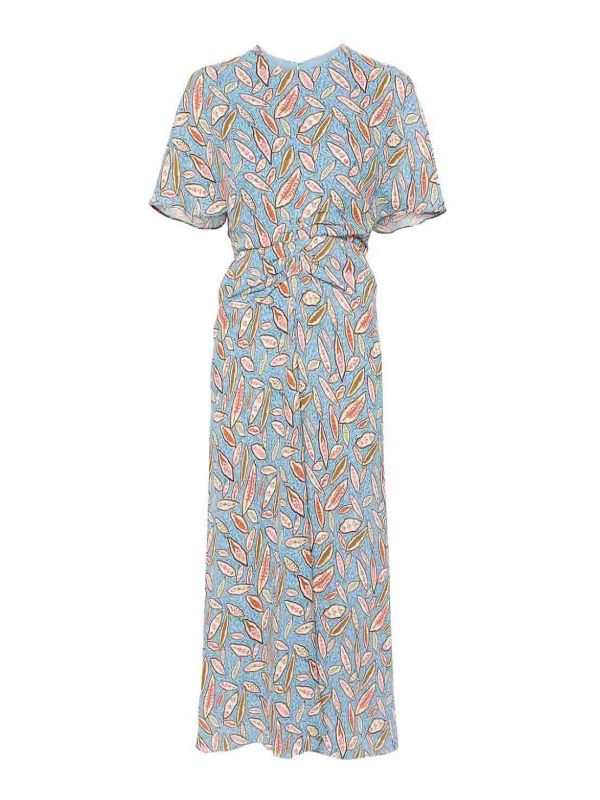 Saloni Maxi Robe - Bleu Clair