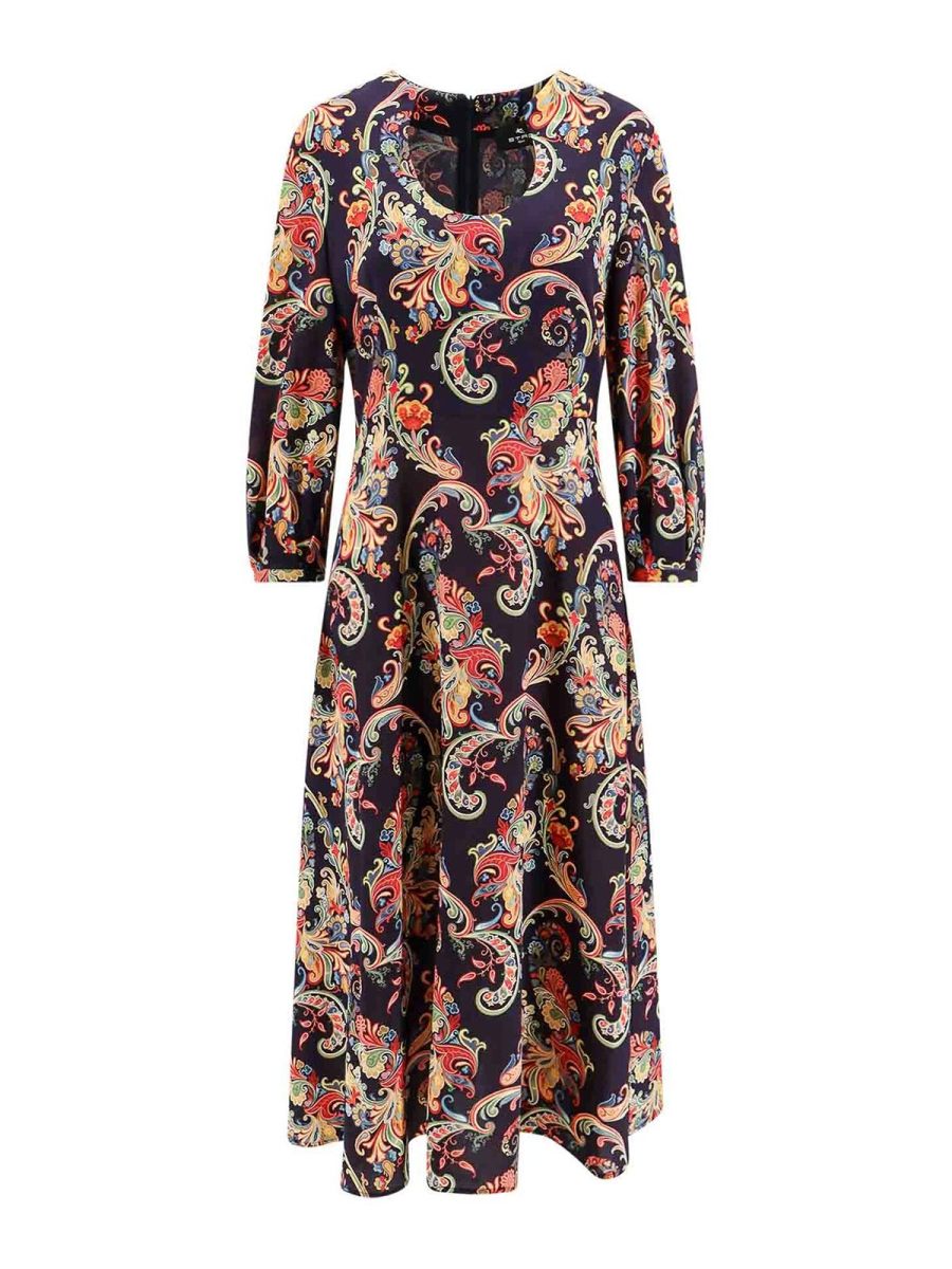 Etro Maxi Robe - Multicolore