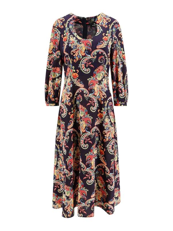 Etro Maxi Robe - Multicolore