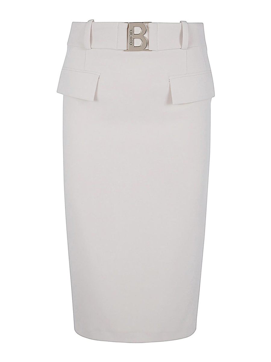 Blugirl Jupe Midi - Blanc
