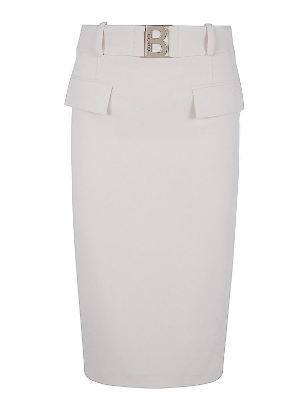Blugirl Jupe Midi - Blanc