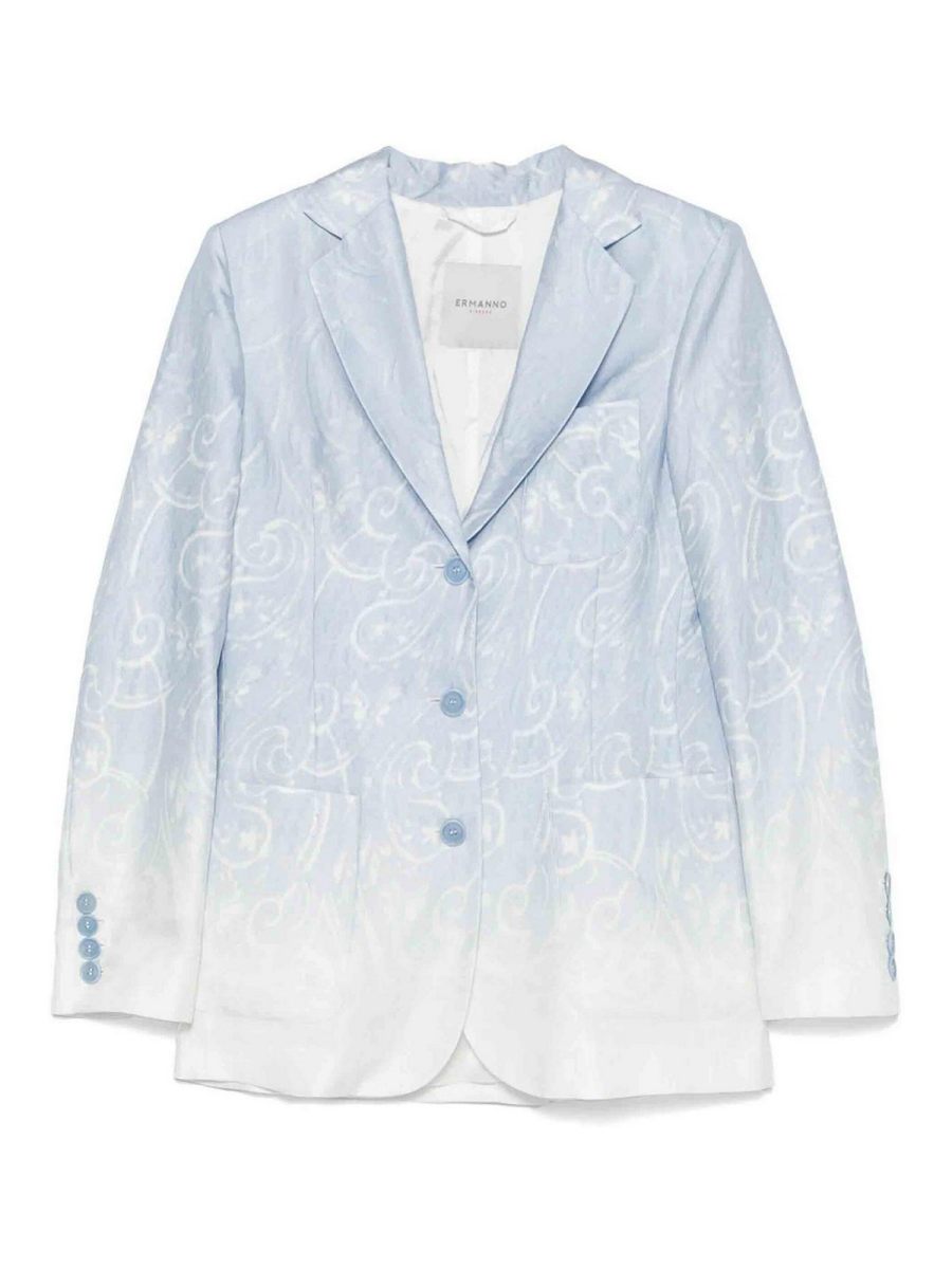 Ermanno Firenze Blazer - Bleu Clair