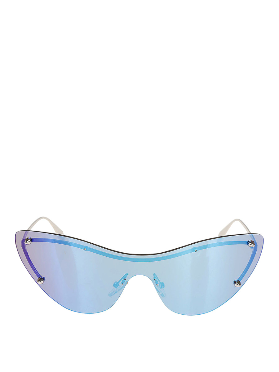 Alexander Mcqueen Lunettes - Argent