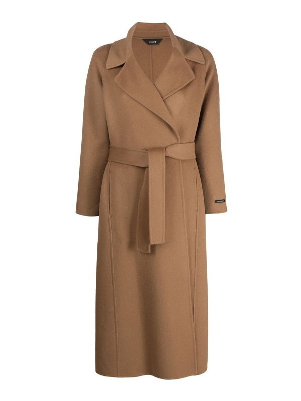 Palto' Manteau Au Genou - Marron
