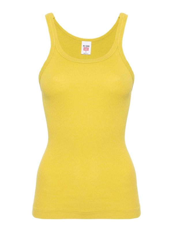 Re/Done Top - Jaune