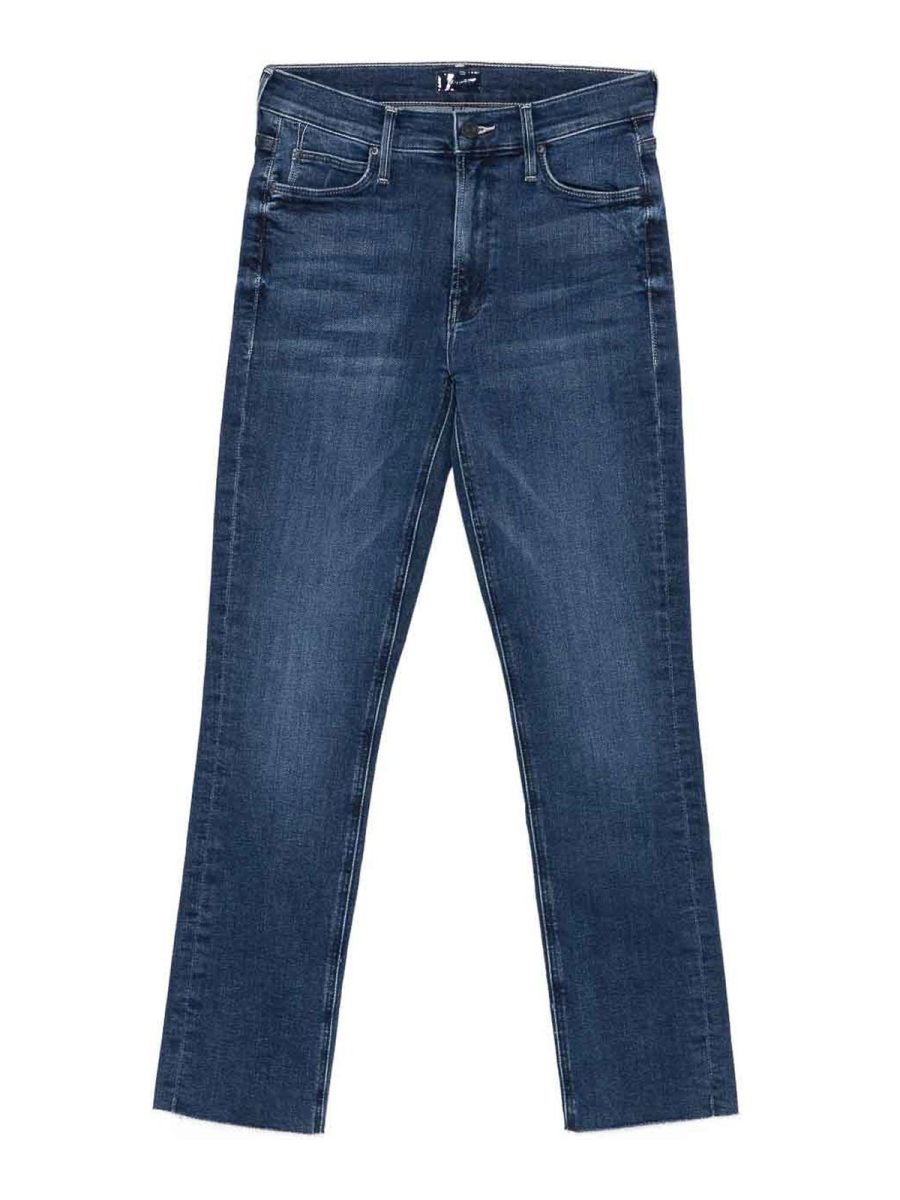Mother Jean Bootcut - Bleu