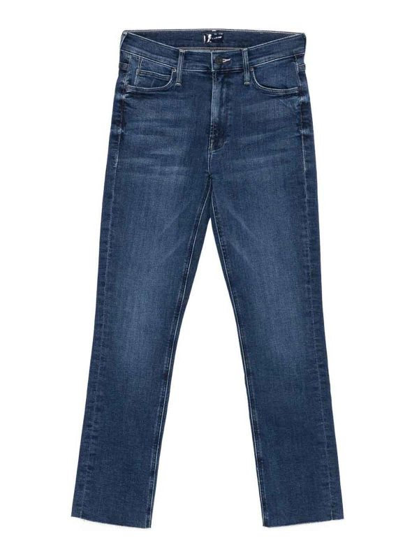Mother Jean Bootcut - Bleu