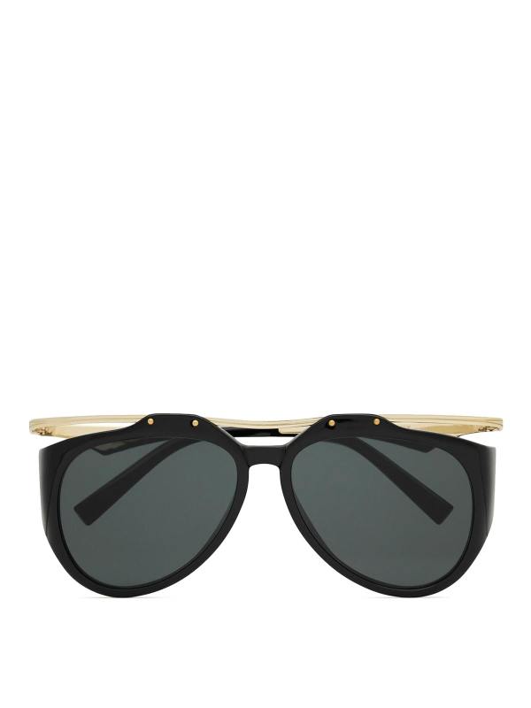 Saint Laurent Lunettes De Soleil - Métalliqu