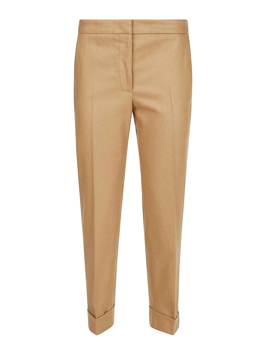 Pt Torino Pantalons Décontractés - Camel