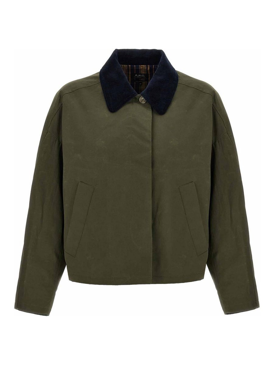 A. P.C. Veste Casual - Vert