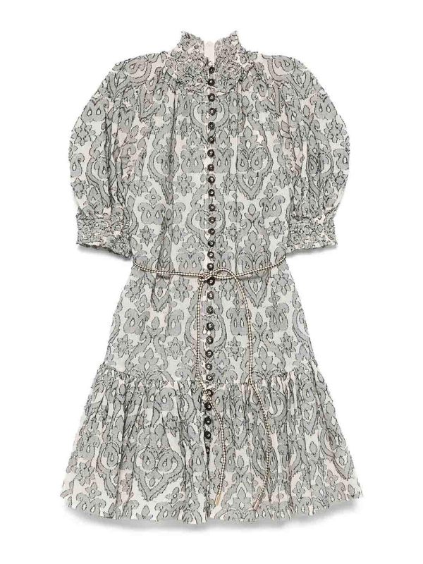 Zimmermann Robe Courte - Noir