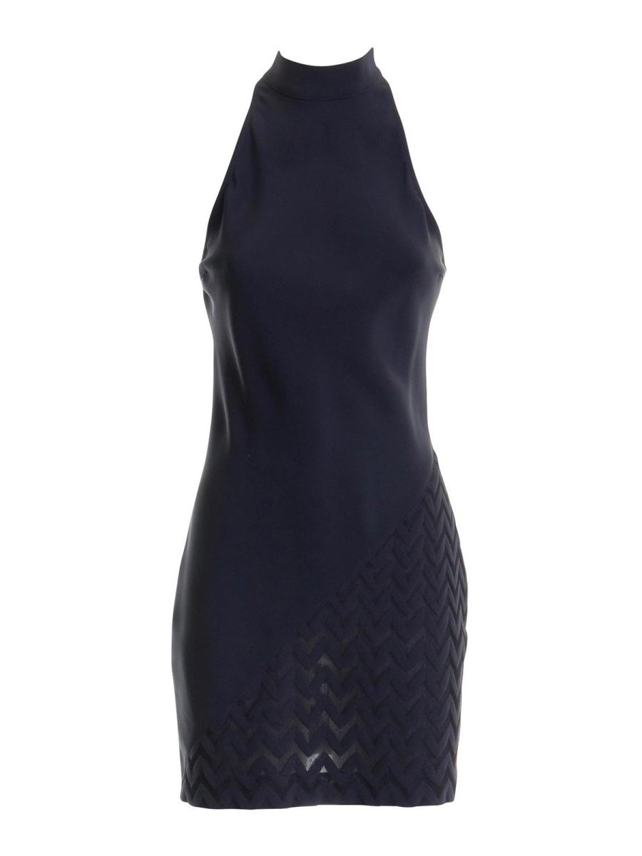 Missoni Robe Au Genou - Noir