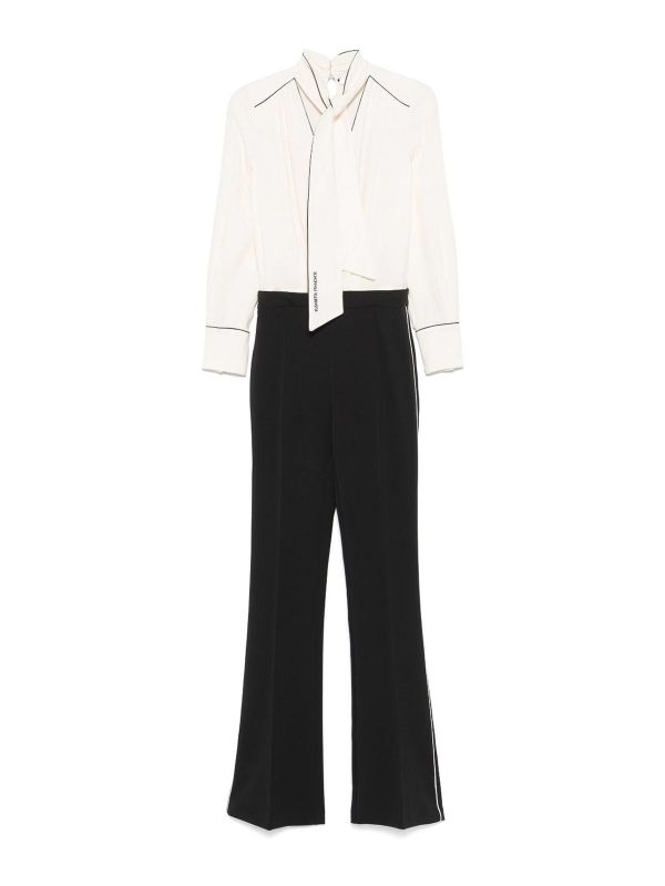 Elisabetta Franchi Combinaison - Blanc