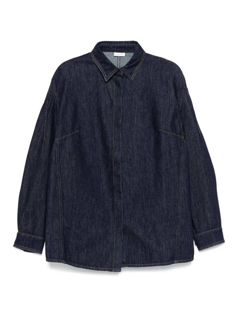 Dries Van Noten Chemise - Bleu