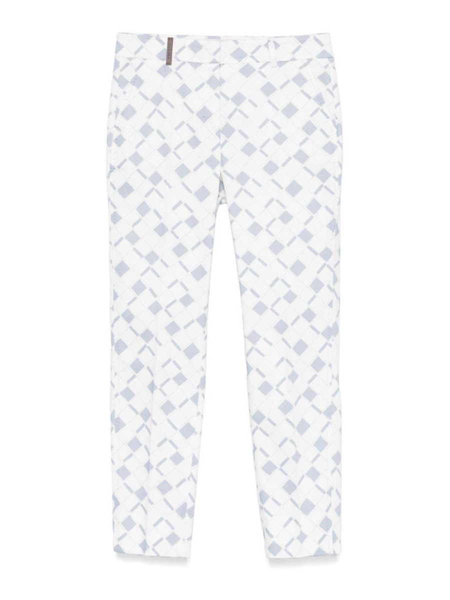 Peserico Pantalons Décontractés - Bleu