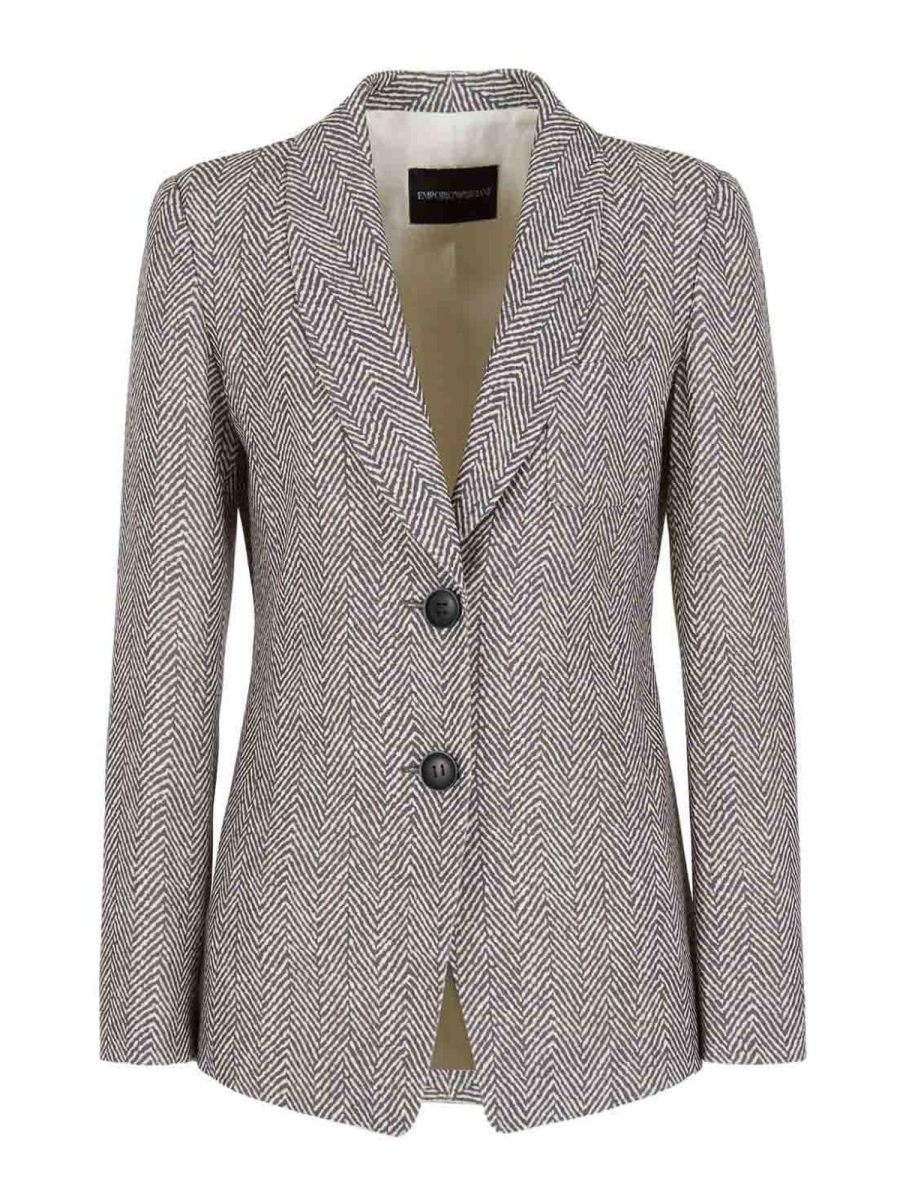 Emporio Armani Veste Casual - Blanc