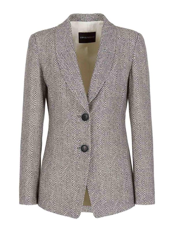 Emporio Armani Veste Casual - Blanc