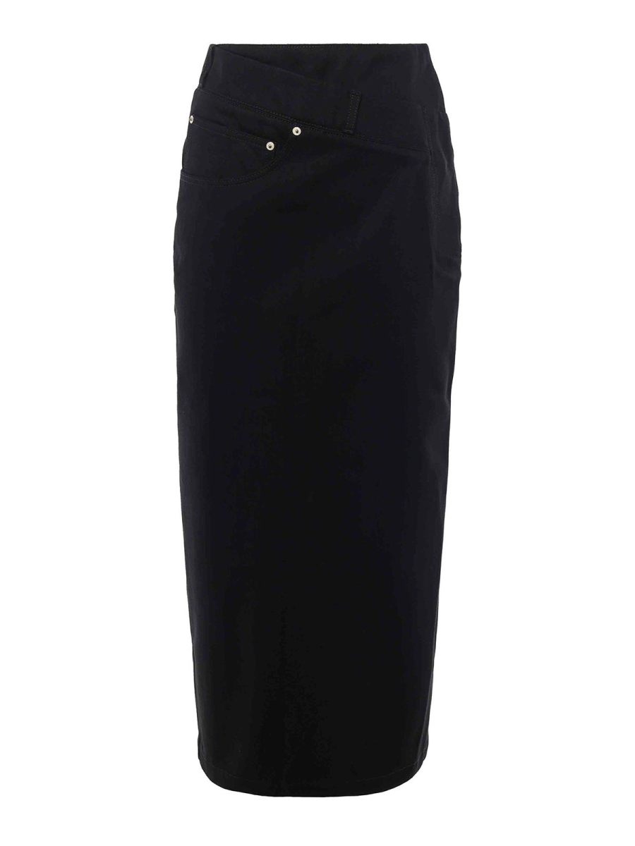 Loewe Jupe Longue - Noir