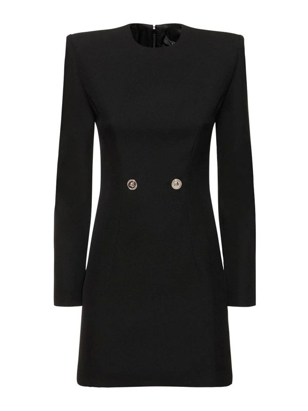 Versace Robe Courte - Noir