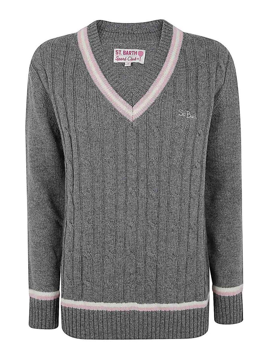 Mc2 Saint Barth Gilet - Gris