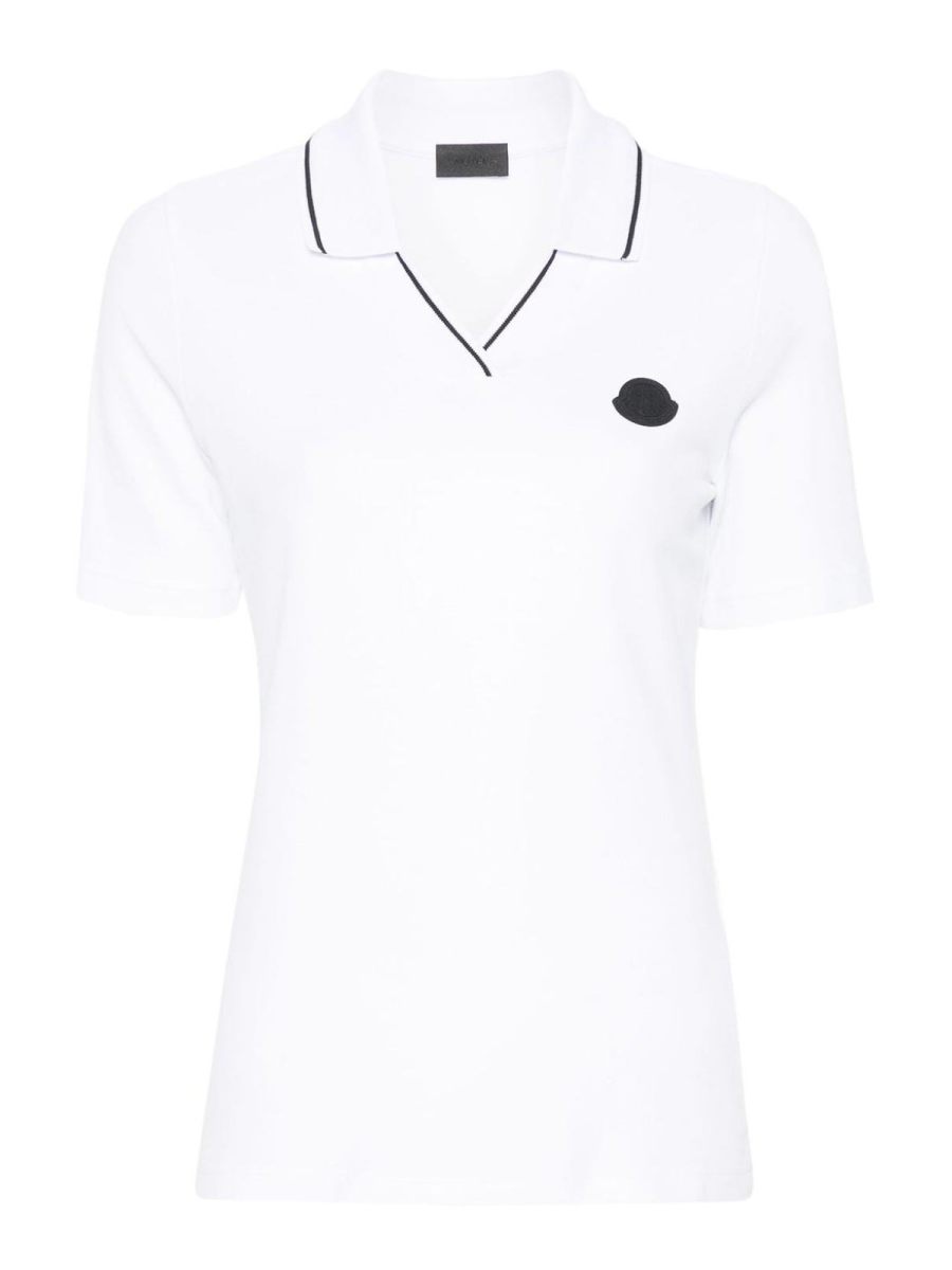 Moncler Polo - Blanc