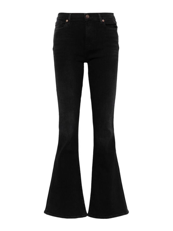 7 For All Mankind Jean Bootcut - Noir