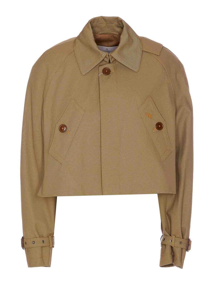 Vivienne Westwood Manteau Court - Beige