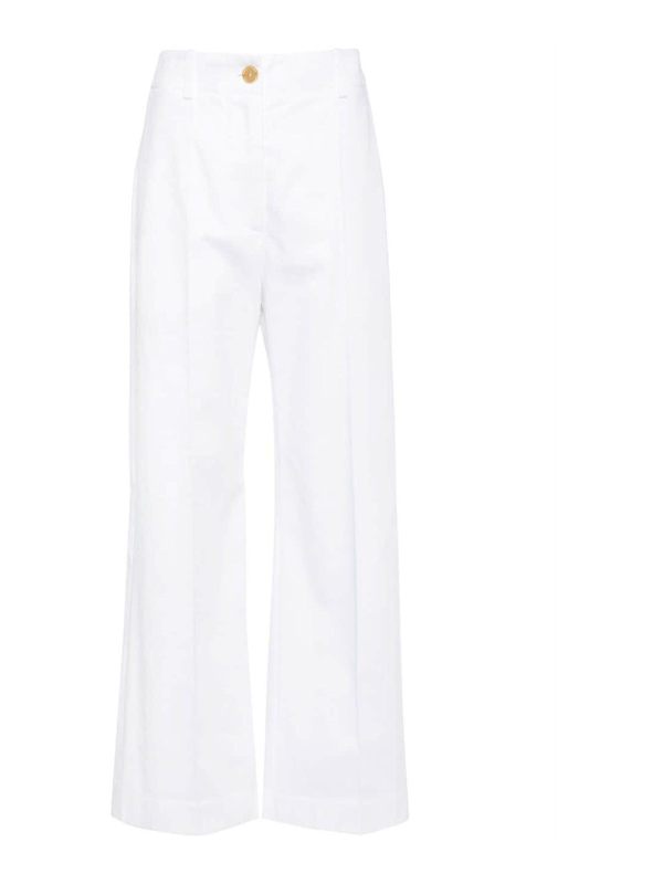 Patou Pantalons Décontractés - Blanc
